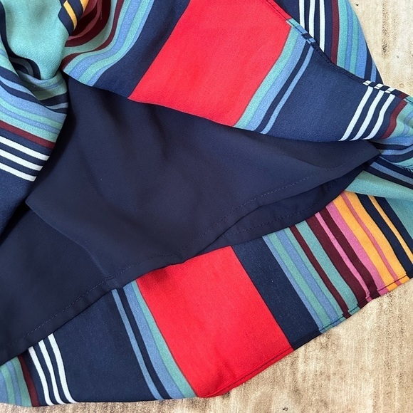 Caroline Belle Striped Pleated Dress - Picture 10 of 13